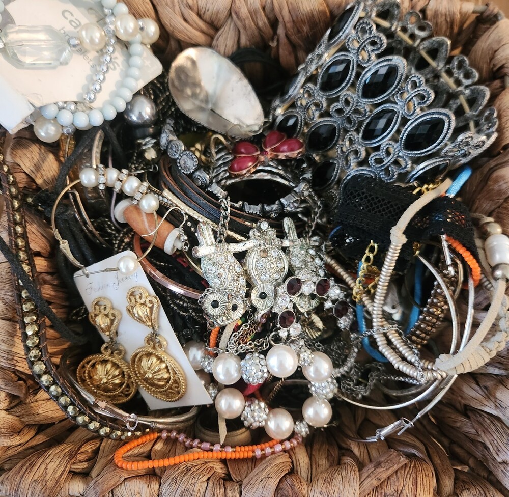 Jewelry Craft Broken Repurpose Lot 2 LBS